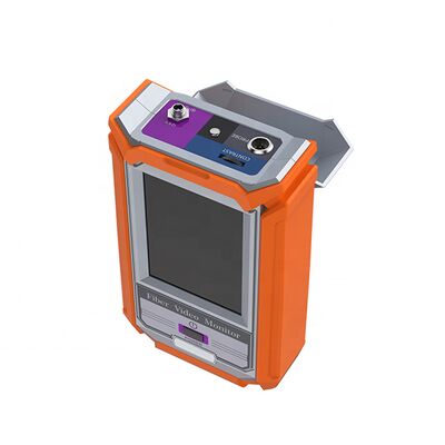 FONGKO Fibra óptica profesional Kit de herramientas de limpieza de cara de extremo Fibra óptica de inspección para telecomunicaciones