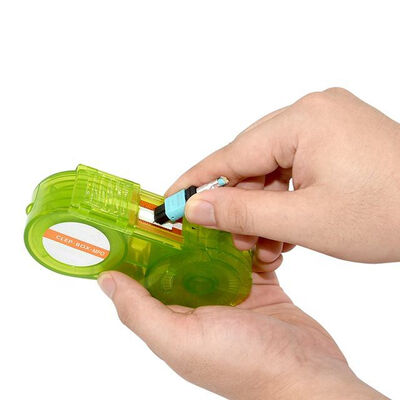 Mini bolígrafo de limpieza óptica de fibra MPO, corto