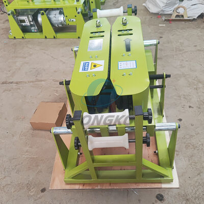 Cabrestante de tracción de fibra óptica para tirar de cable de fibra Transportador de cable para tractor Transportador de cable inteligente