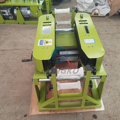 Cabrestante de tracción de fibra óptica para tirar de cable de fibra Transportador de cable para tractor Transportador de cable inteligente