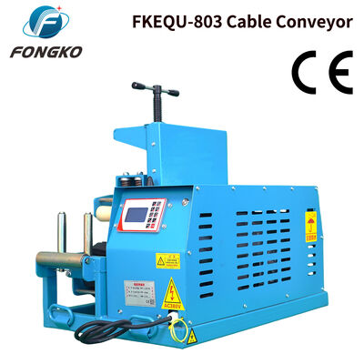 FONGKO FKEQU-803 4~20m/min AC380V 1-18cm transportador de cables herramienta ligera para tirar de cables