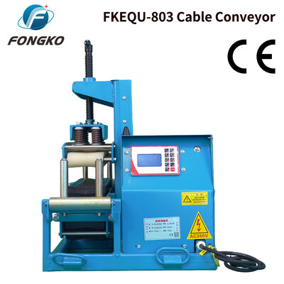 FONGKO FKEQU-803 4~20m/min AC380V 1-18cm transportador de cables herramienta ligera para tirar de cables