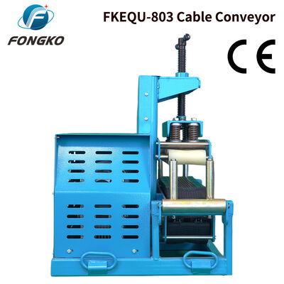 FONGKO FKEQU-803 4~20m/min AC380V 1-18cm transportador de cables herramienta ligera para tirar de cables