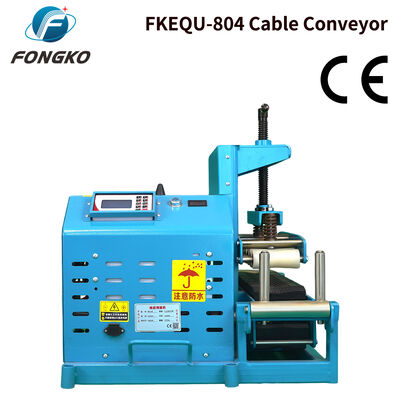 FONGKO FKEQU-804 Máquina para tirar cables 4~20m/min Generador de gasolina Transportador de cables de 1-18cm
