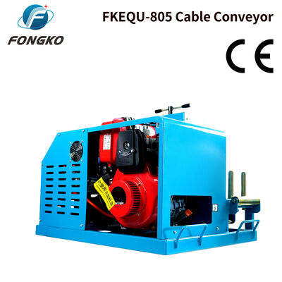 FONGKO FKEQU-805 Generador diesel Máquina de tirar de alambre 4 ~ 20m / min Generador de gasolina 1-18cm transportador de cable