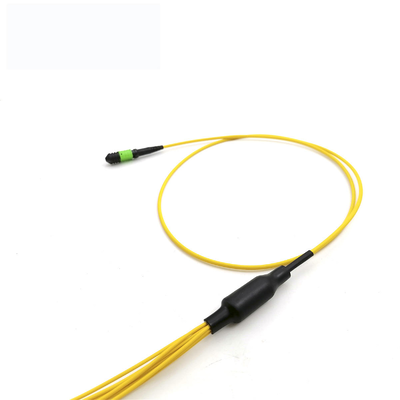 MPO Female to 8 12 24 Cores LC UPC Single Mode Breakout Cable Fiber Optic Cables