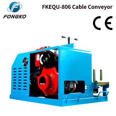 FONGKO FKEQU-806 Generador Diésel con Arranque Eléctrico y Manual Transportador de Cable de 4~20m/min 1-18cm