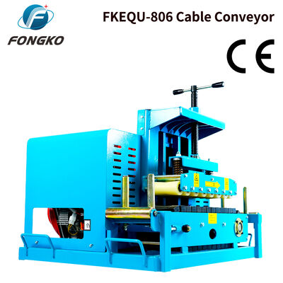 FONGKO FKEQU-806 Generador Diésel con Arranque Eléctrico y Manual Transportador de Cable de 4~20m/min 1-18cm