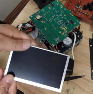 Pantalla de pantalla LCD de reemplazo original para la señal de incendio AI-9 Fibra de fusión Splicer Panel de reparación de LCD