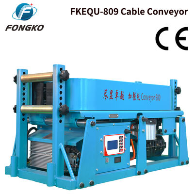 FONGKO FKEQU-809 Tirador de cable con regulación de velocidad continua, máquina de arrastre de cable multiunidades enlazadas