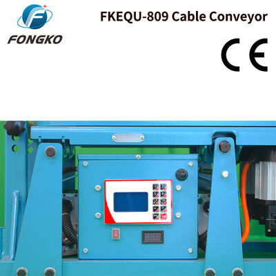 FONGKO FKEQU-809 Tirador de cable con regulación de velocidad continua, máquina de arrastre de cable multiunidades enlazadas