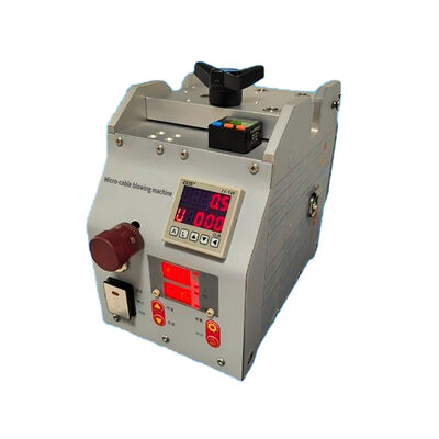 FONGKO Compact Micro Cable Blowing Machine Digital Display Fiber Optic Cable Jetting Machine for Micro Duct Telecom Installation