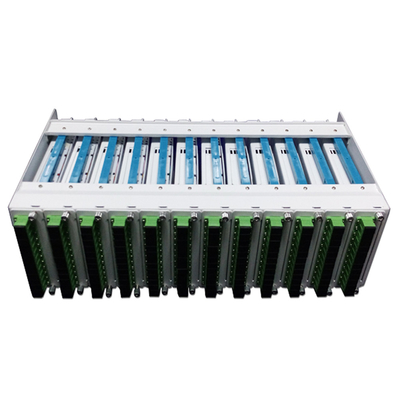 Estructura Inteligente 1U Administrador de Cables de Fibra Óptica 12 Puertos Panel de parches OEM a prueba de fuego