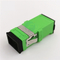 Verde auto negro Shell Singlemode Fiber Optic Adapters del simplex del SC del adaptador del obturador SC/APC