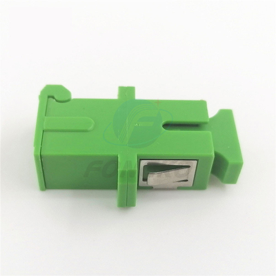 Adaptadores ópticos de las ventas del SC APC del adaptador del obturador de la fibra a una cara auto híbrida de fibra óptica caliente del reborde