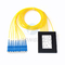 Divisor de fibra óptica del cable de los casetes del ABS del divisor de la fibra de la manera del Plc 8 del Sc Upc