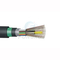 Solo cable de fribra óptica al aire libre Gyta53 del modo G652d del ODM para la comunicación