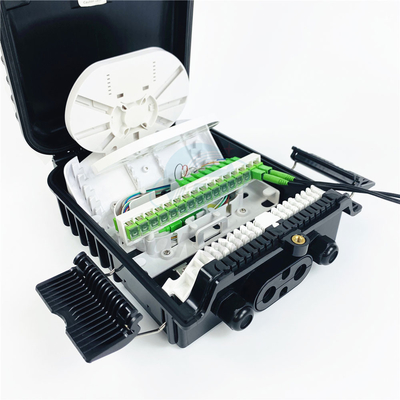 Caja de distribución de fibra óptica FTTH IP67 para exteriores