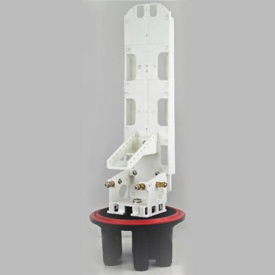 144 cierre óptico 4 Tray Heat Shrink del empalme de la fibra del adaptador del SC de la base 16