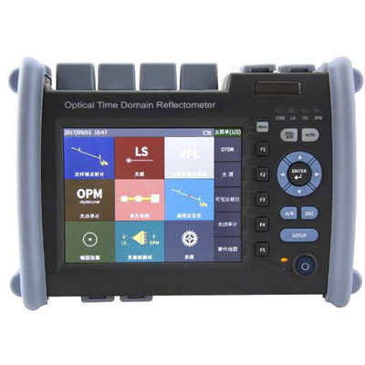 Pantalla táctil Smart OTDR 1310 1550 funcionales multi de 1625nm VFL LS OPM