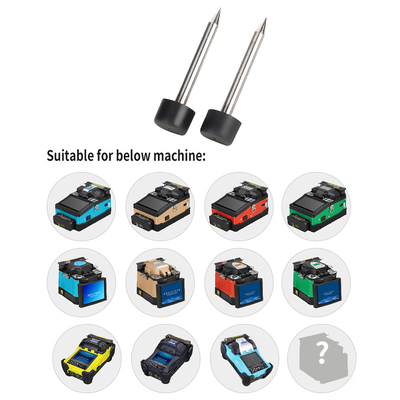 Accesorios de la máquina de FONGKO que empalman, electrodo Rod de la encoladora de la fusión óptica de la fibra