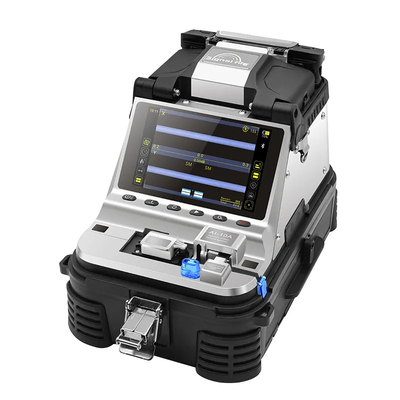 AI-10A Fibra óptica Fusión Splicer 6 Motores FTTH máquina de fusión
