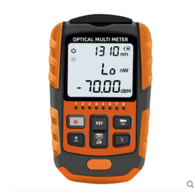 Mini medidor de potencia óptica para longitud de onda 800-1700nm y temperatura de funcionamiento -10-50C