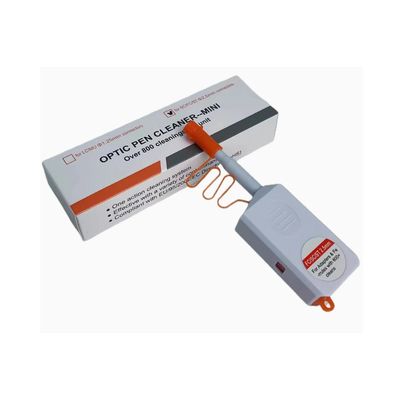 FONGKO FC/SC/ST 2.5mm LC/MU 1.25mm Pluma de limpieza de fibra óptica Mini limpiador de brida de módulo óptico corto
