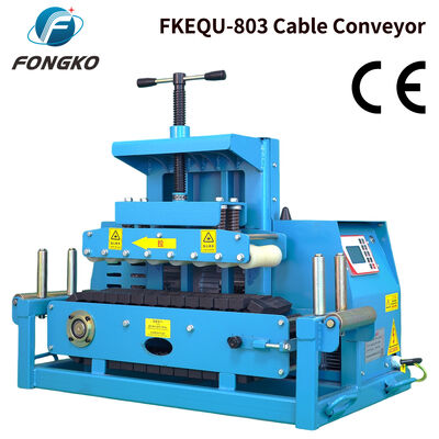 FONGKO FKEQU-803 4~20m/min AC380V 1-18cm transportador de cables herramienta ligera para tirar de cables