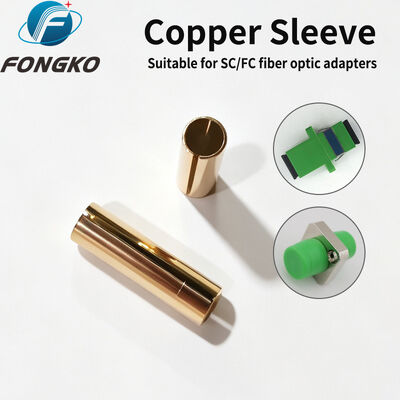 FONGKO País de origen Japón Adaptador de fibra óptica SC/FC manguera de cobre MM E Tipo de manguera 11.4 tubo hueco de latón