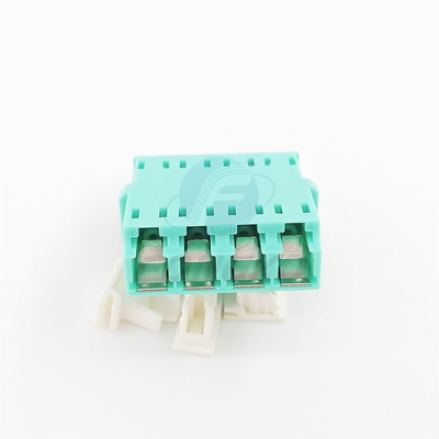 Conector de tabique hermético Shuttered patio del Lc del adaptador del cable de fribra óptica OM3 para CATV
