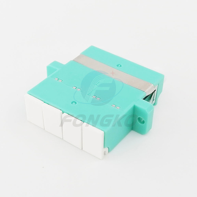 Sc del adaptador de la fibra óptica del solo modo OM3 al Lc con el obturador
