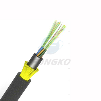 Comunicación al aire libre aérea del cable de fribra óptica FTTH FTTX de ADSS GYFXTCY