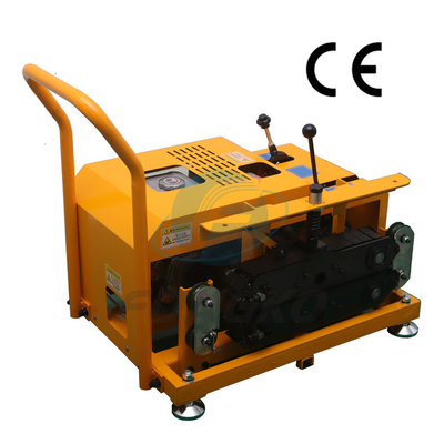 Conducto Rod Pusher 1.5m/S, cable de la fibra óptica que tira del tipo de la correa eslabonada de la máquina 45m m
